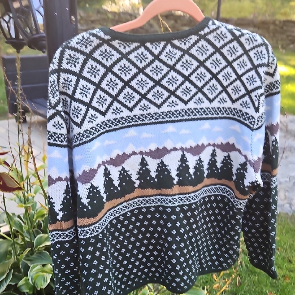 Vintage, Empress Forest Pattern Cardigan. Perfect… - image 4